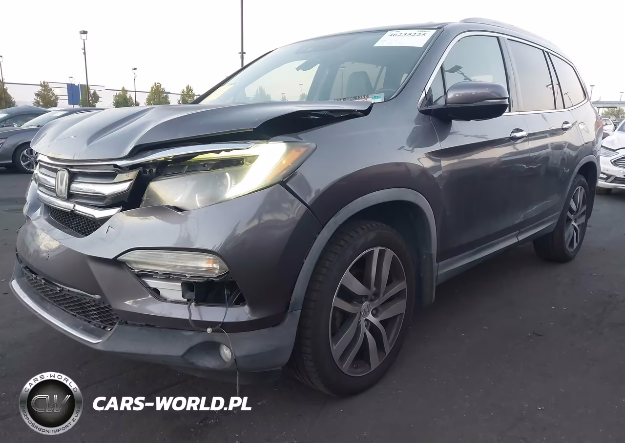 2017 Honda Pilot Elite VIN:5FNYF6H01HB015774 - 2