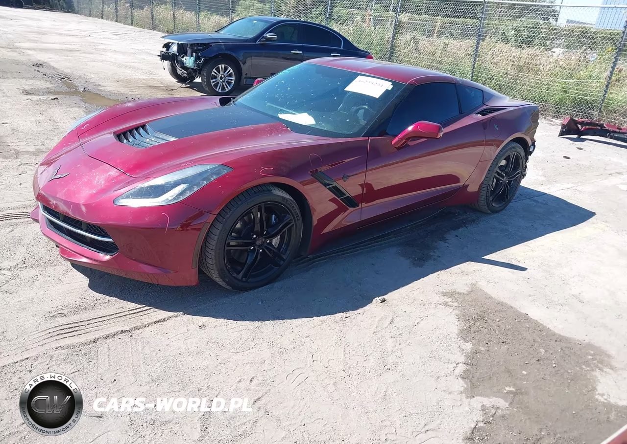 2017 Chevrolet Corvette Stingray VIN:1G1YB2D73H5111357 - 2