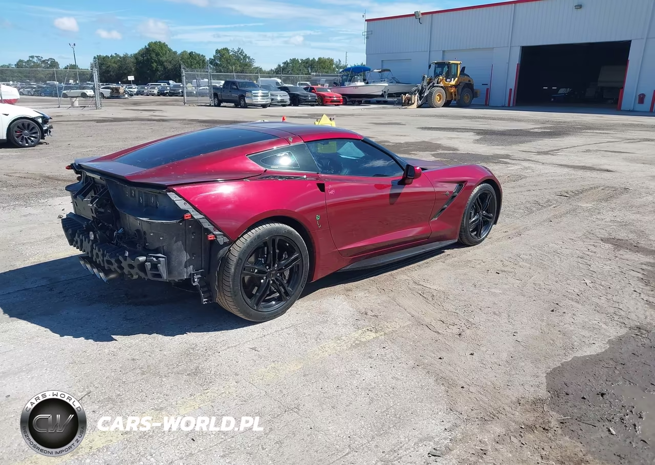 2017 Chevrolet Corvette Stingray VIN:1G1YB2D73H5111357 - 4