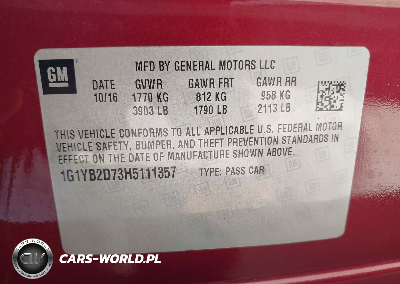 2017 Chevrolet Corvette Stingray VIN:1G1YB2D73H5111357 - 9