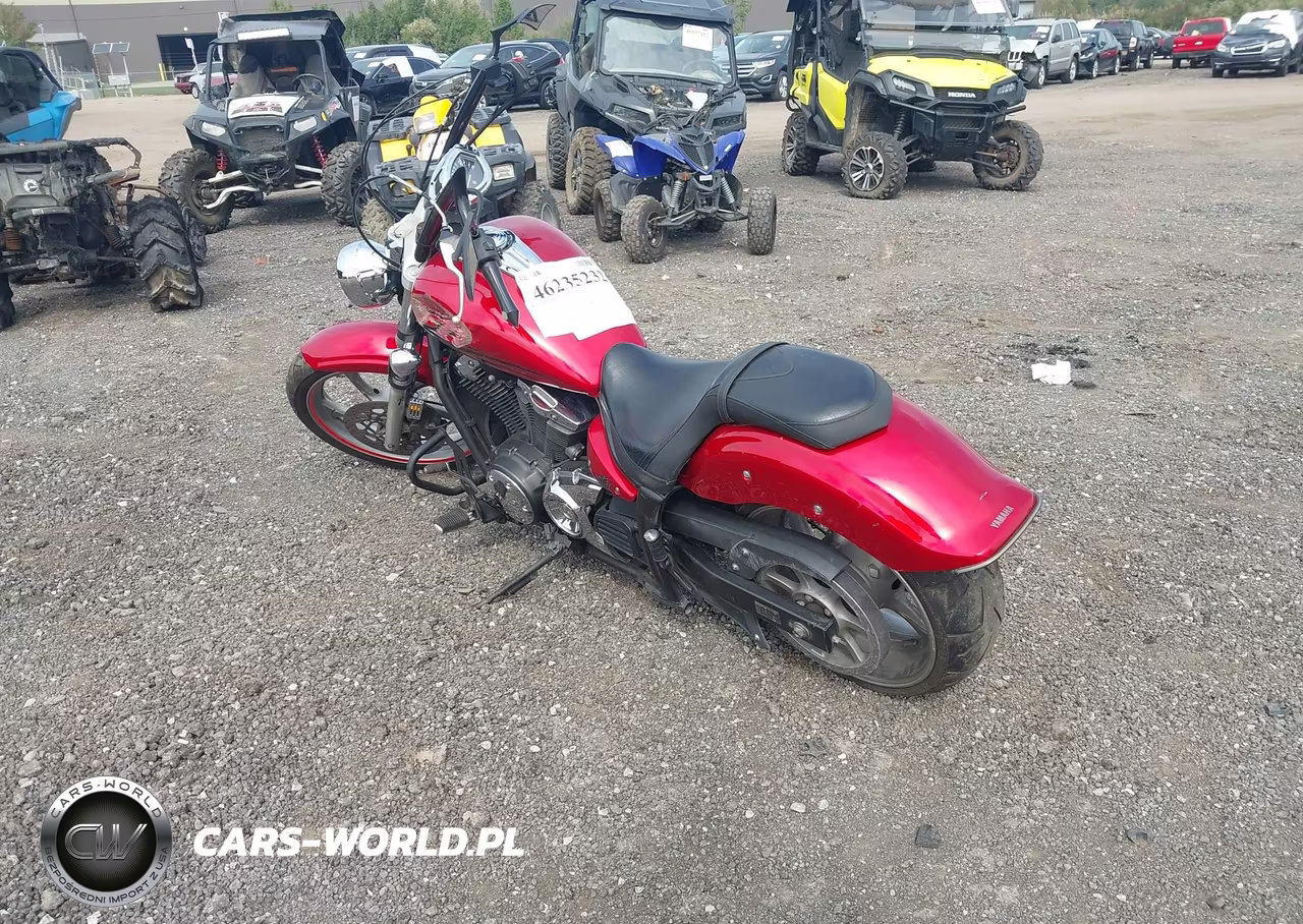 2012 Yamaha Xvs1300 Cu VIN:JYAVP33E3CA006945 - 3