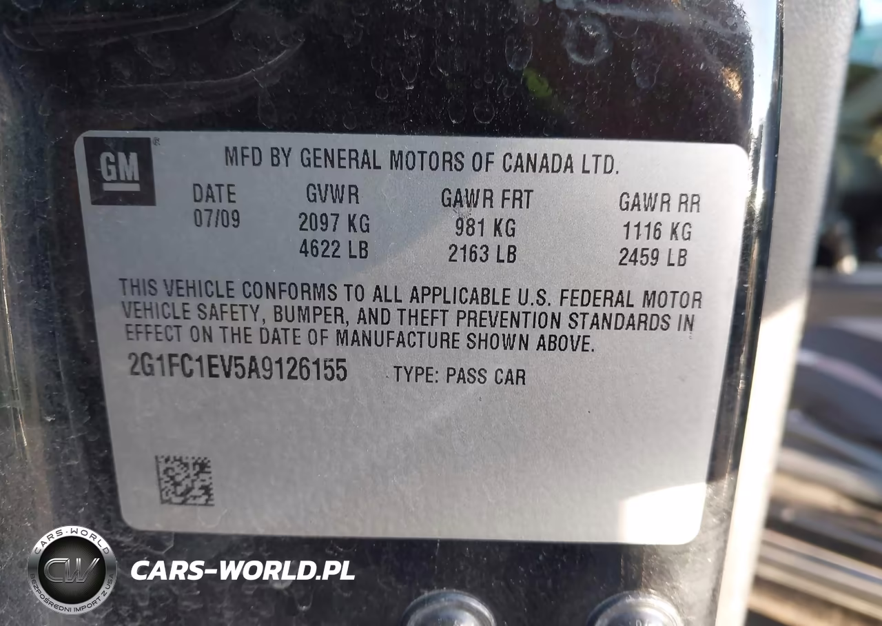 2010 Chevrolet Camaro 2Lt VIN:2G1FC1EV5A9126155 - 9