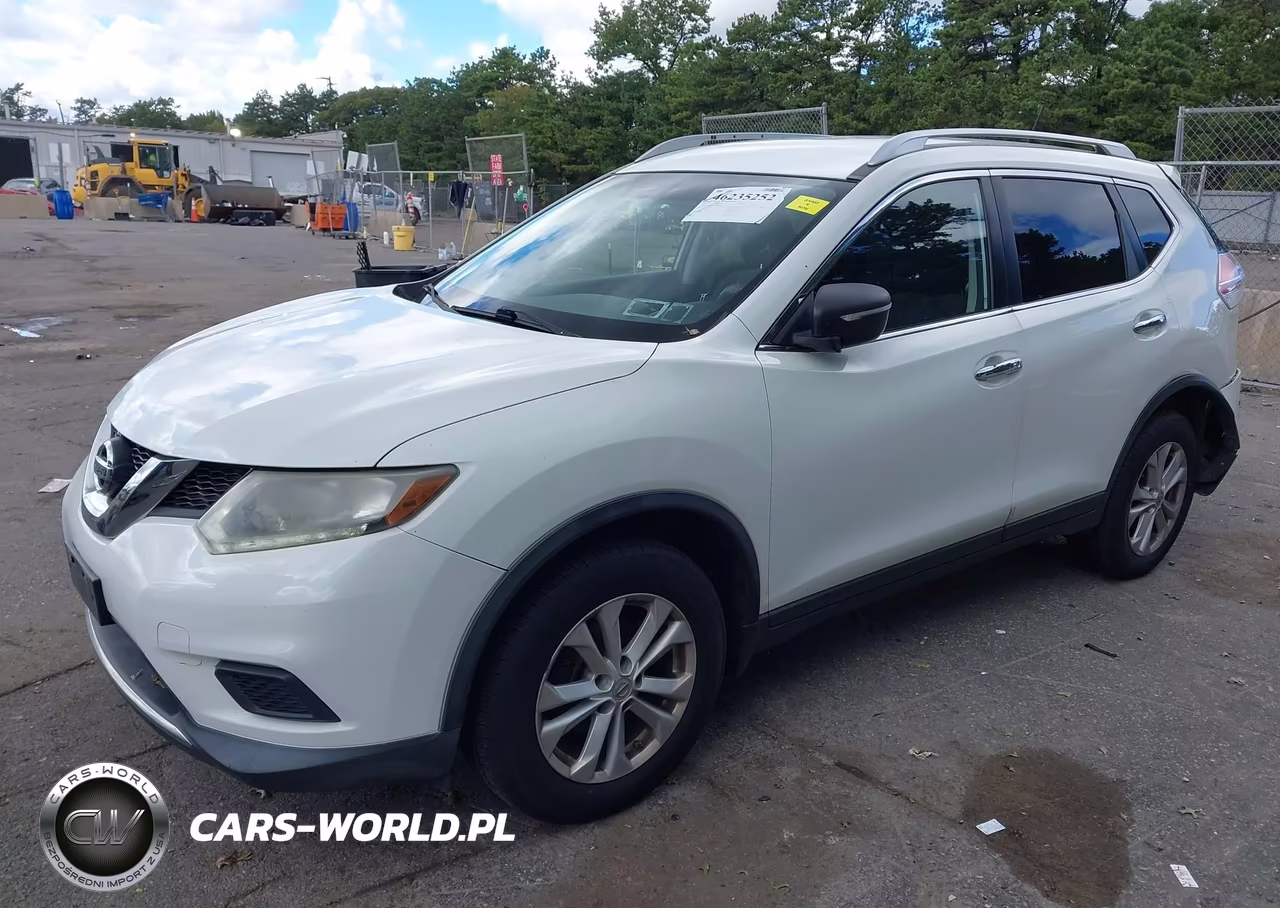 2015 Nissan Rogue Sv VIN:KNMAT2MV8FP574486 - 2