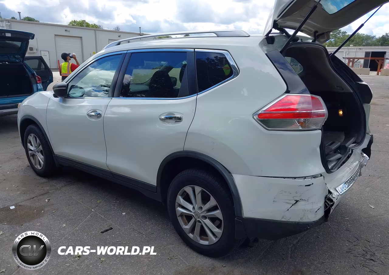 2015 Nissan Rogue Sv VIN:KNMAT2MV8FP574486 - 3