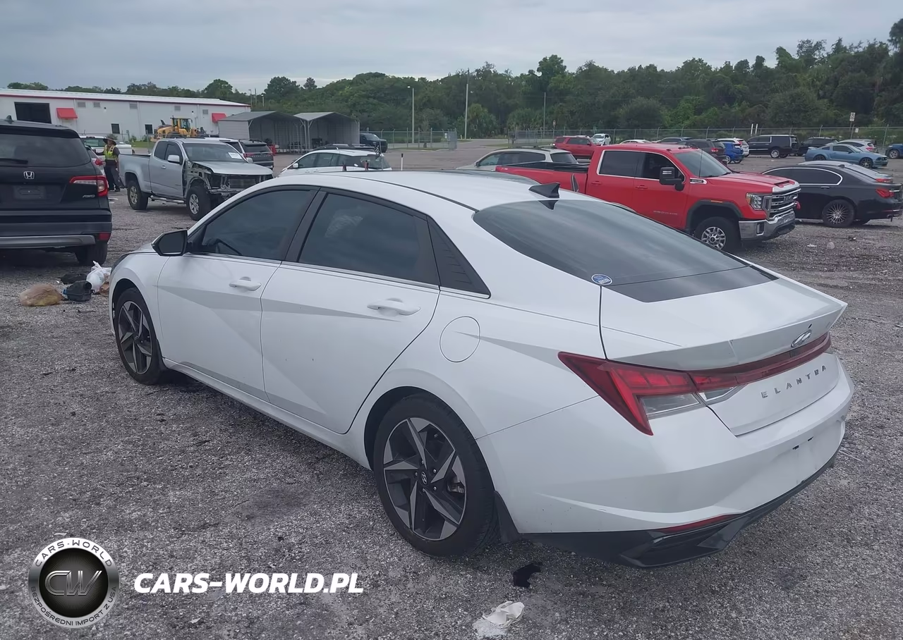 2021 Hyundai Elantra Sel VIN:5NPLN4AG7MH007781 - 3