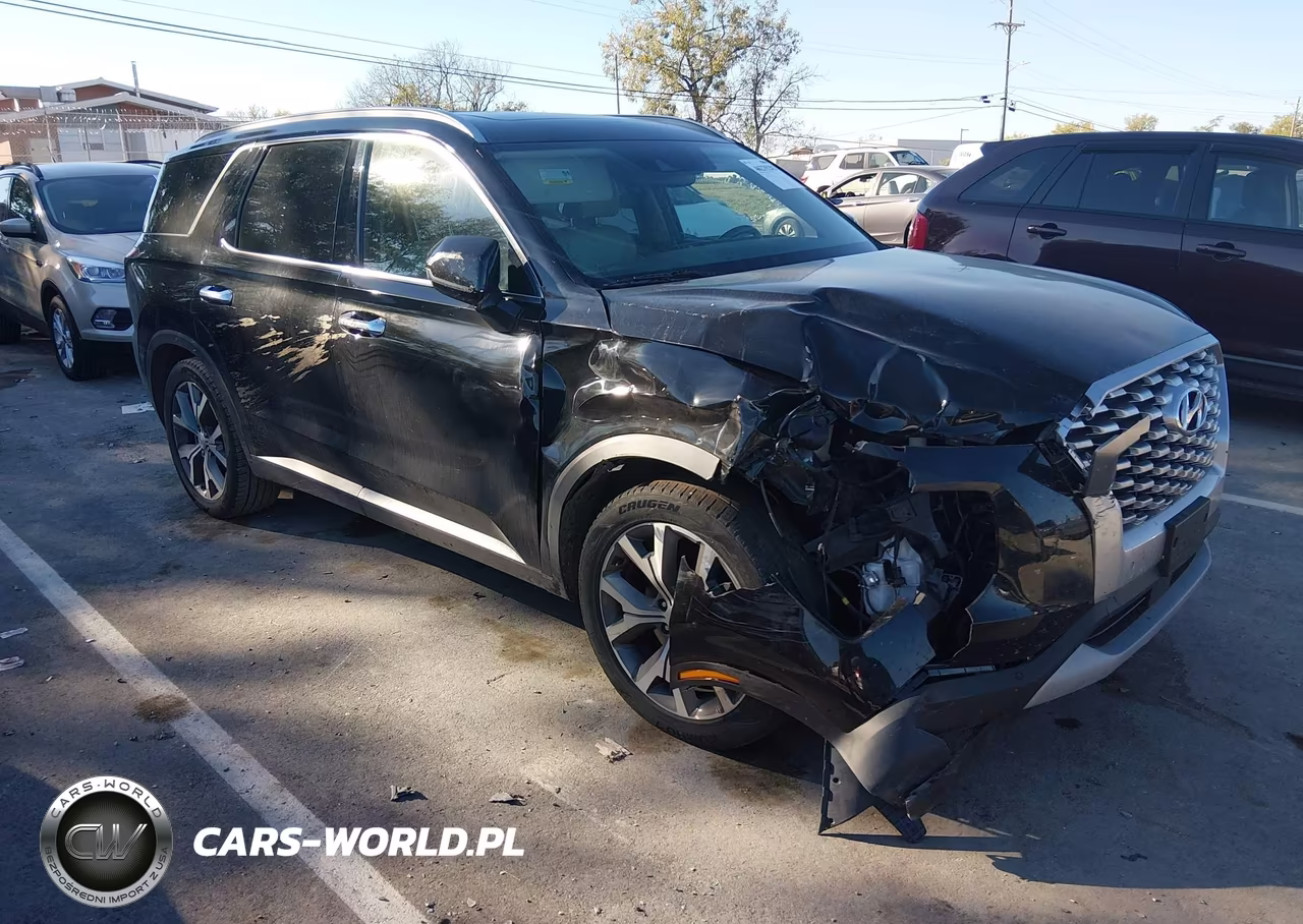 2022 Hyundai Palisade Sel VIN:KM8R4DHE6NU353261 - 1