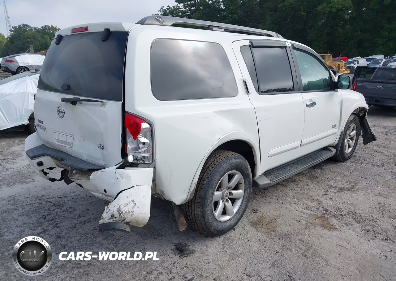 2008 Nissan Armada Se VIN:5N1BA08D68N604790 - 4
