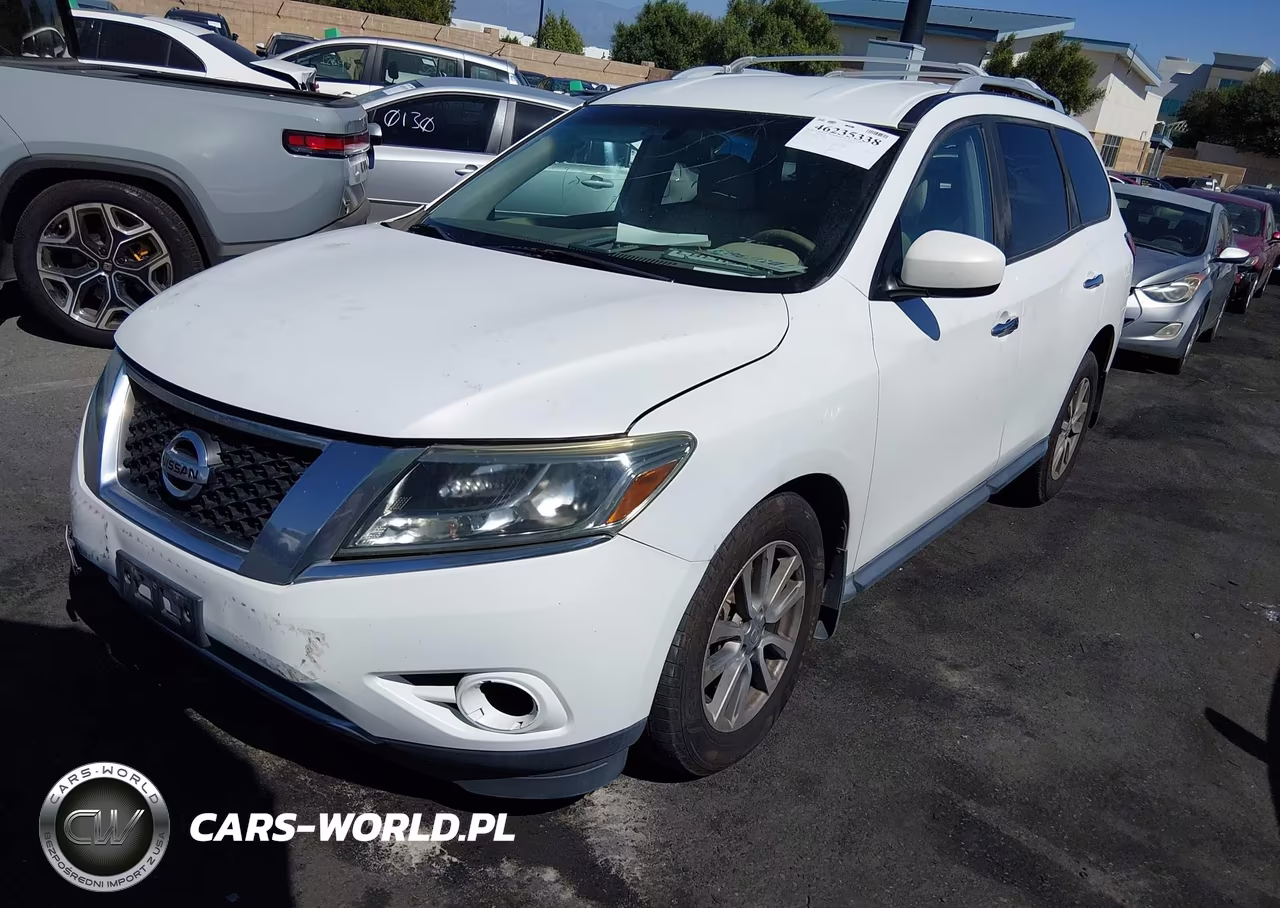 2014 Nissan Pathfinder Sv VIN:5N1AR2MN2EC642619 - 2