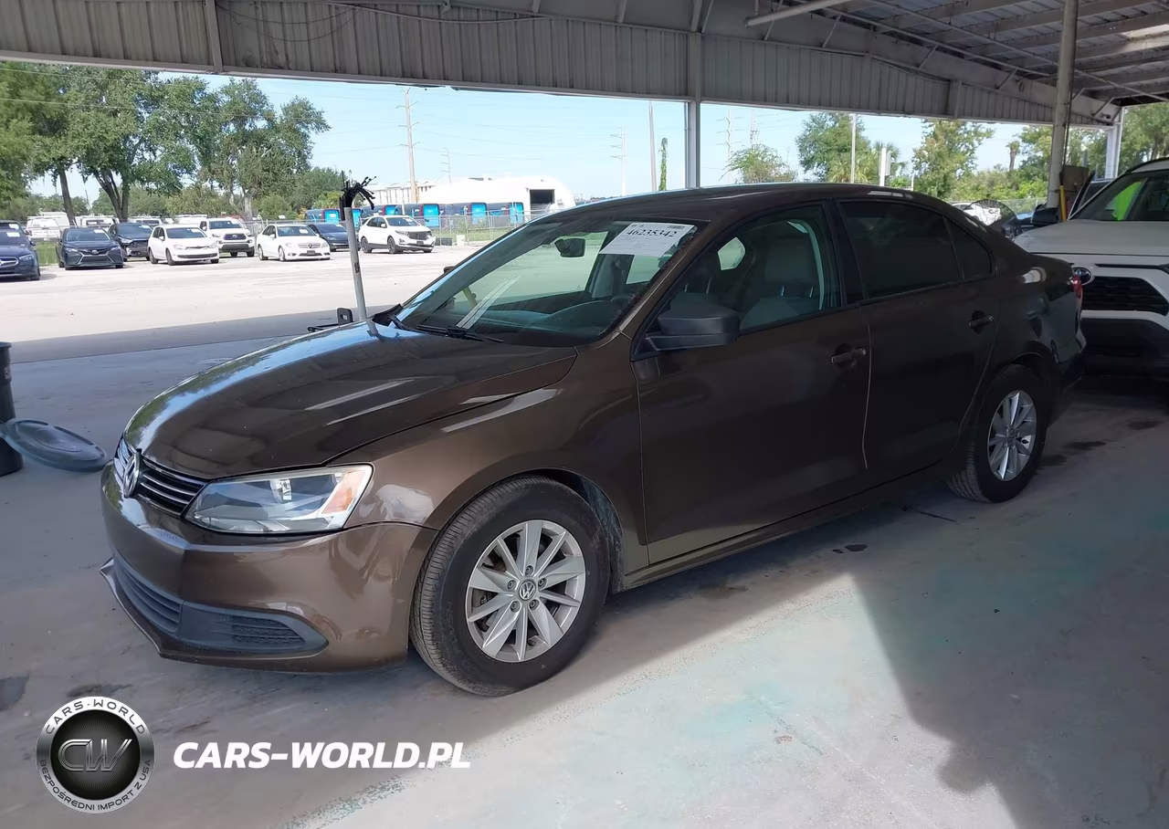 2013 Volkswagen Jetta 2.0L S VIN:3VW2K7AJ4DM214167 - 2