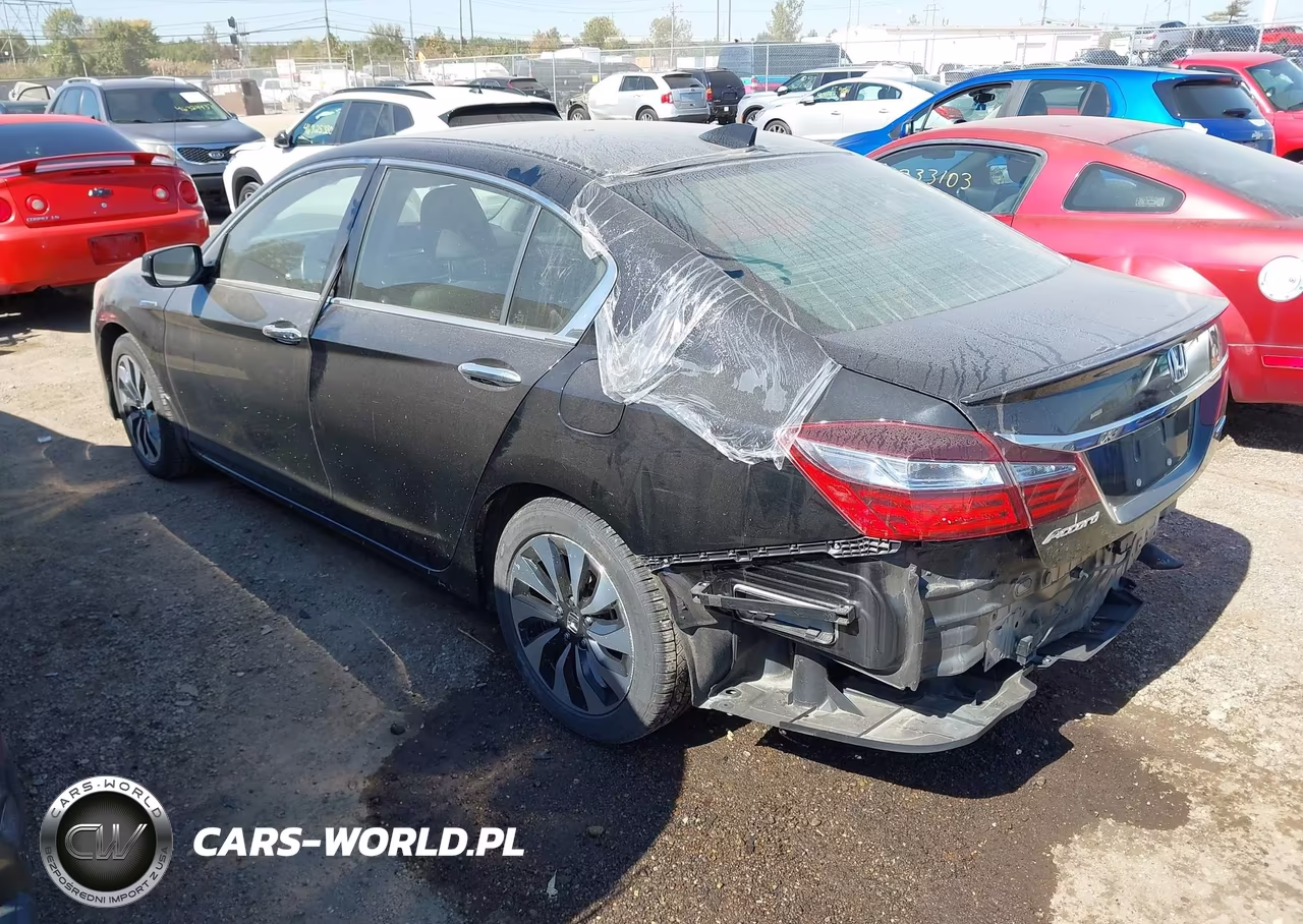 2017 Honda Accord Hybrid Ex-L VIN:JHMCR6F54HC017014 - 3