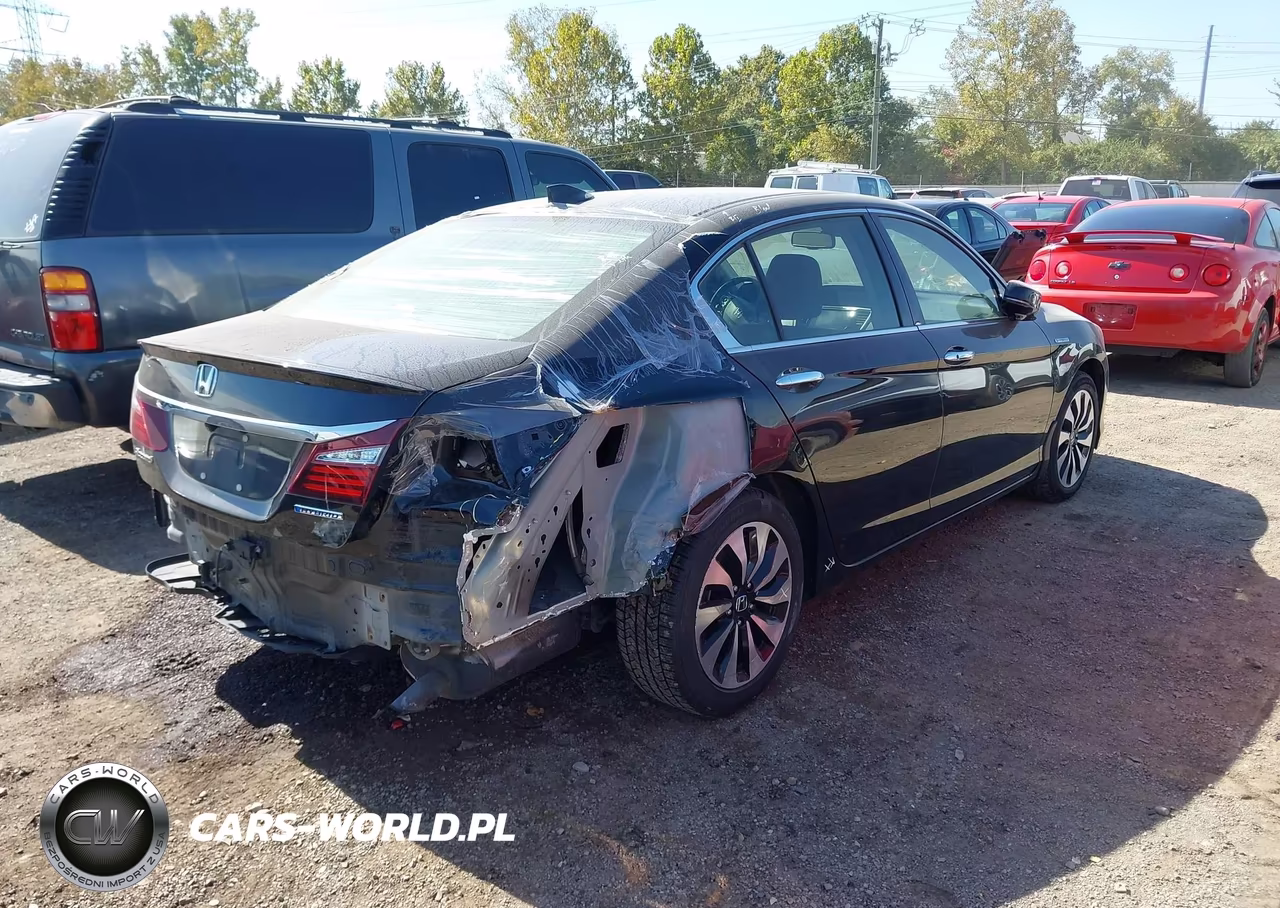 2017 Honda Accord Hybrid Ex-L VIN:JHMCR6F54HC017014 - 4