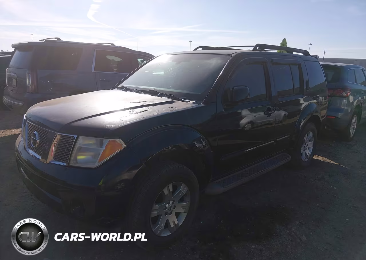 2007 Nissan Pathfinder Le VIN:5N1AR18U87C620557 - 2