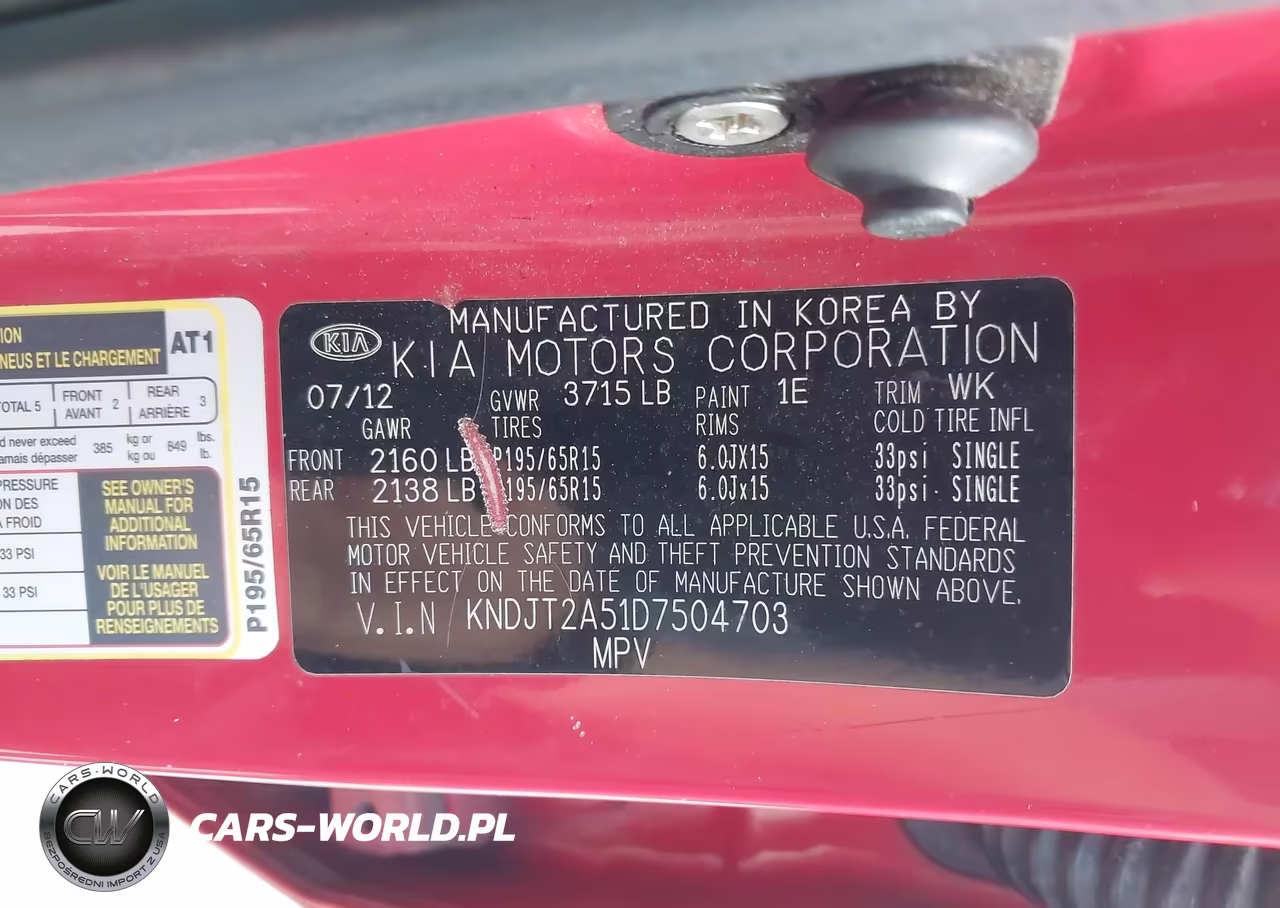 2013 Kia Soul VIN:KNDJT2A51D7504703 - 9