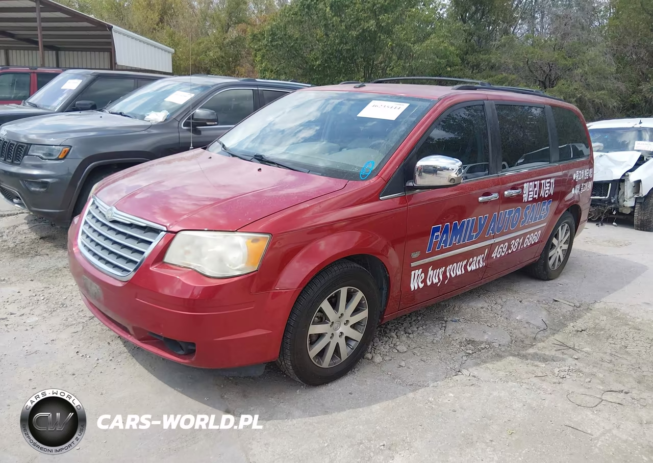 2009 Chrysler Town & Country Touring VIN:2A8HR54X59R631321 - 2