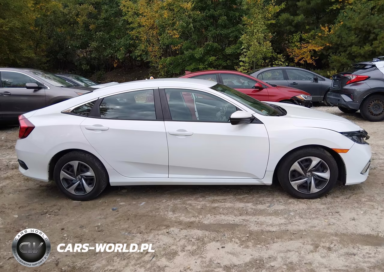 2020 Honda Civic Lx VIN:2HGFC2F6XLH563406 - 13