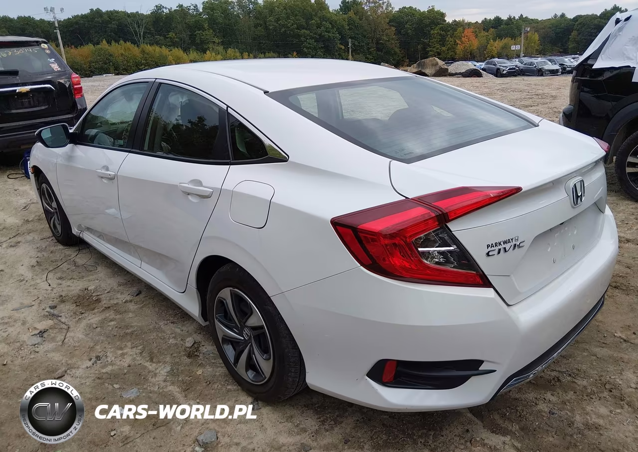 2020 Honda Civic Lx VIN:2HGFC2F6XLH563406 - 3