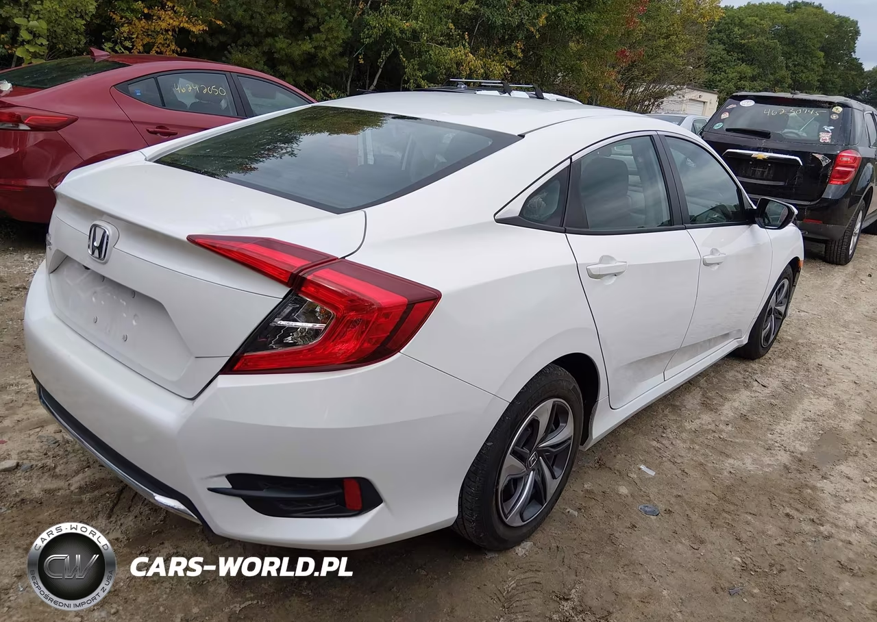 2020 Honda Civic Lx VIN:2HGFC2F6XLH563406 - 4