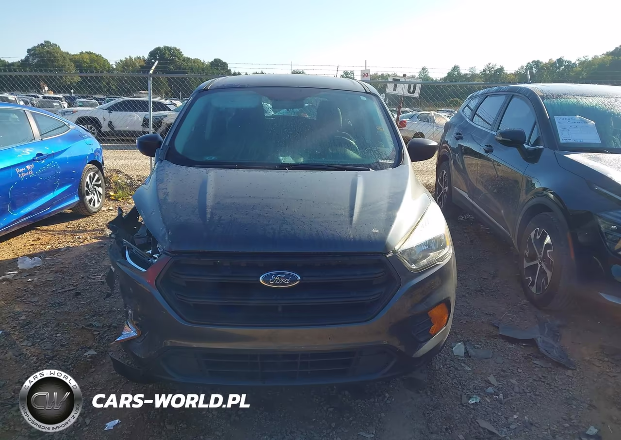 2017 Ford Escape S VIN:1FMCU0F77HUE01230 - 12