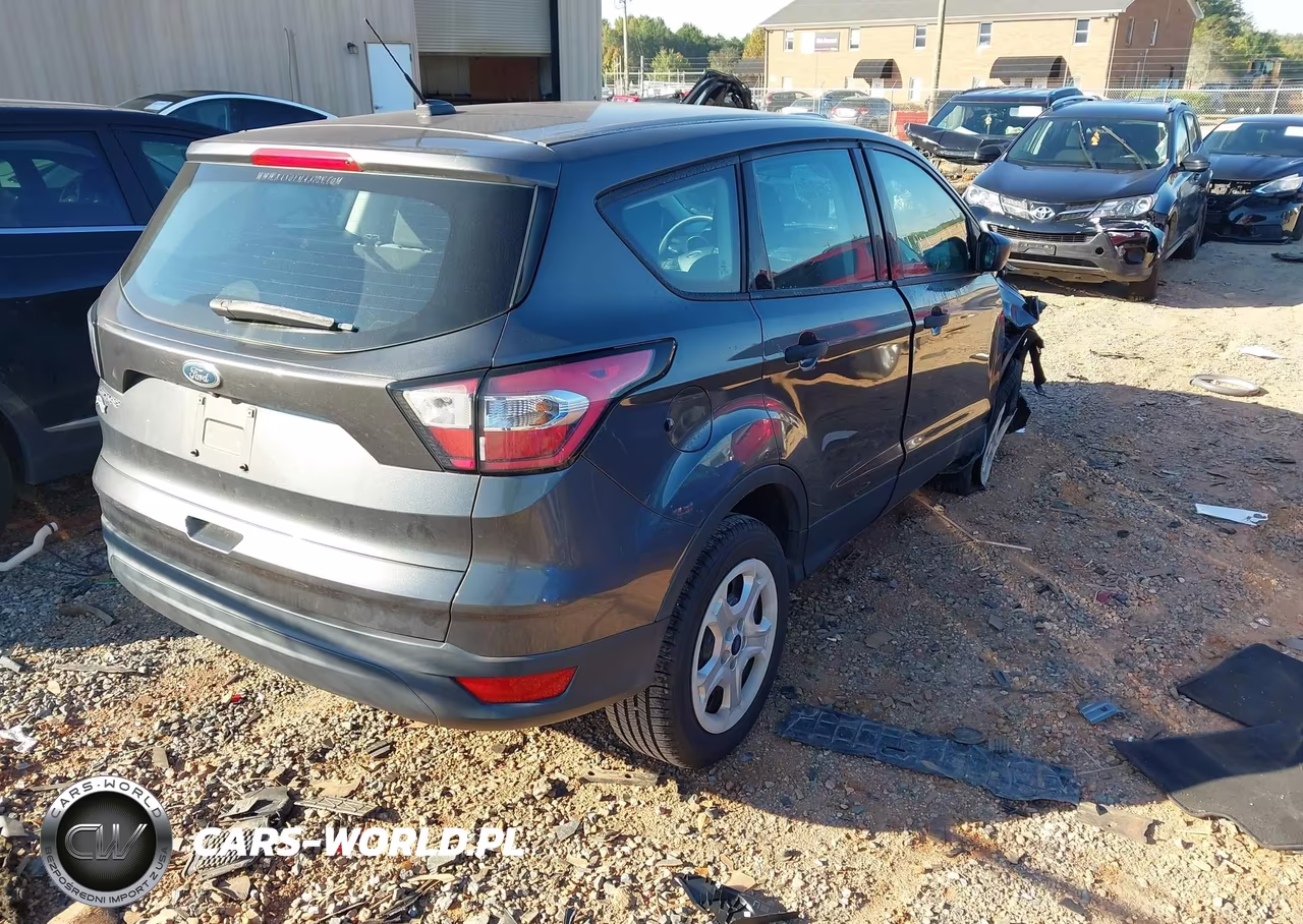 2017 Ford Escape S VIN:1FMCU0F77HUE01230 - 4