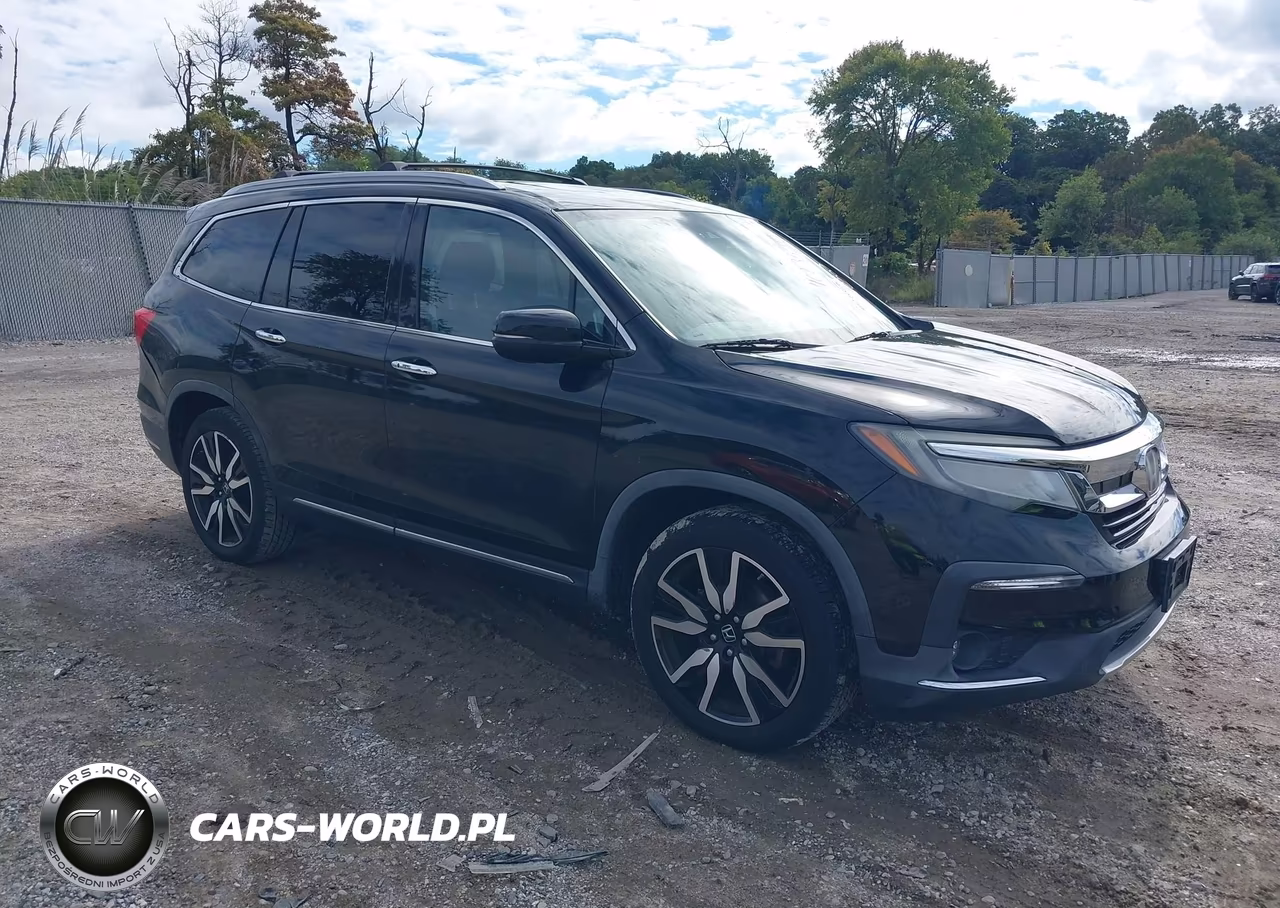 2019 Honda Pilot Elite VIN:5FNYF6H02KB007691 - 1