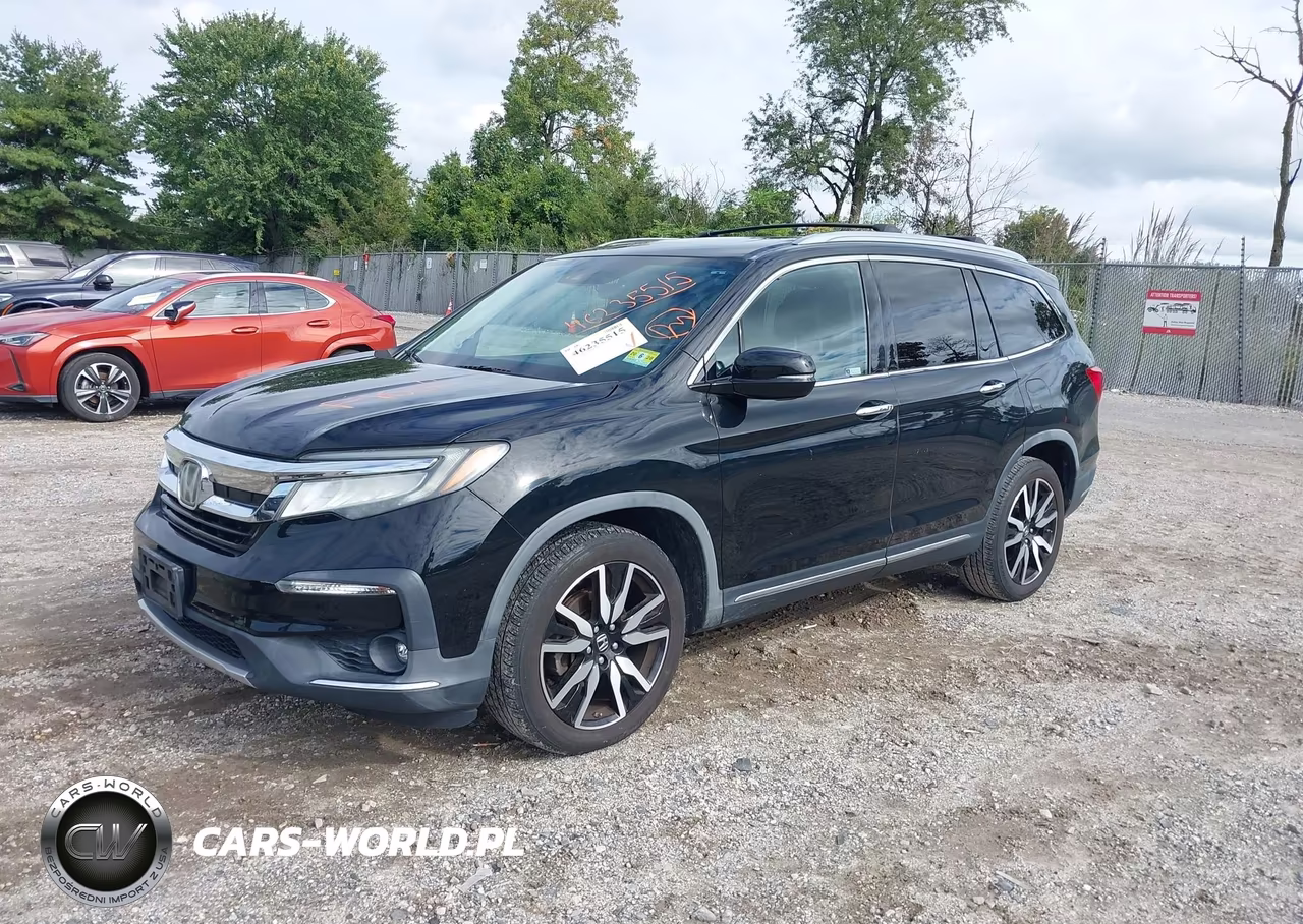 2019 Honda Pilot Elite VIN:5FNYF6H02KB007691 - 2