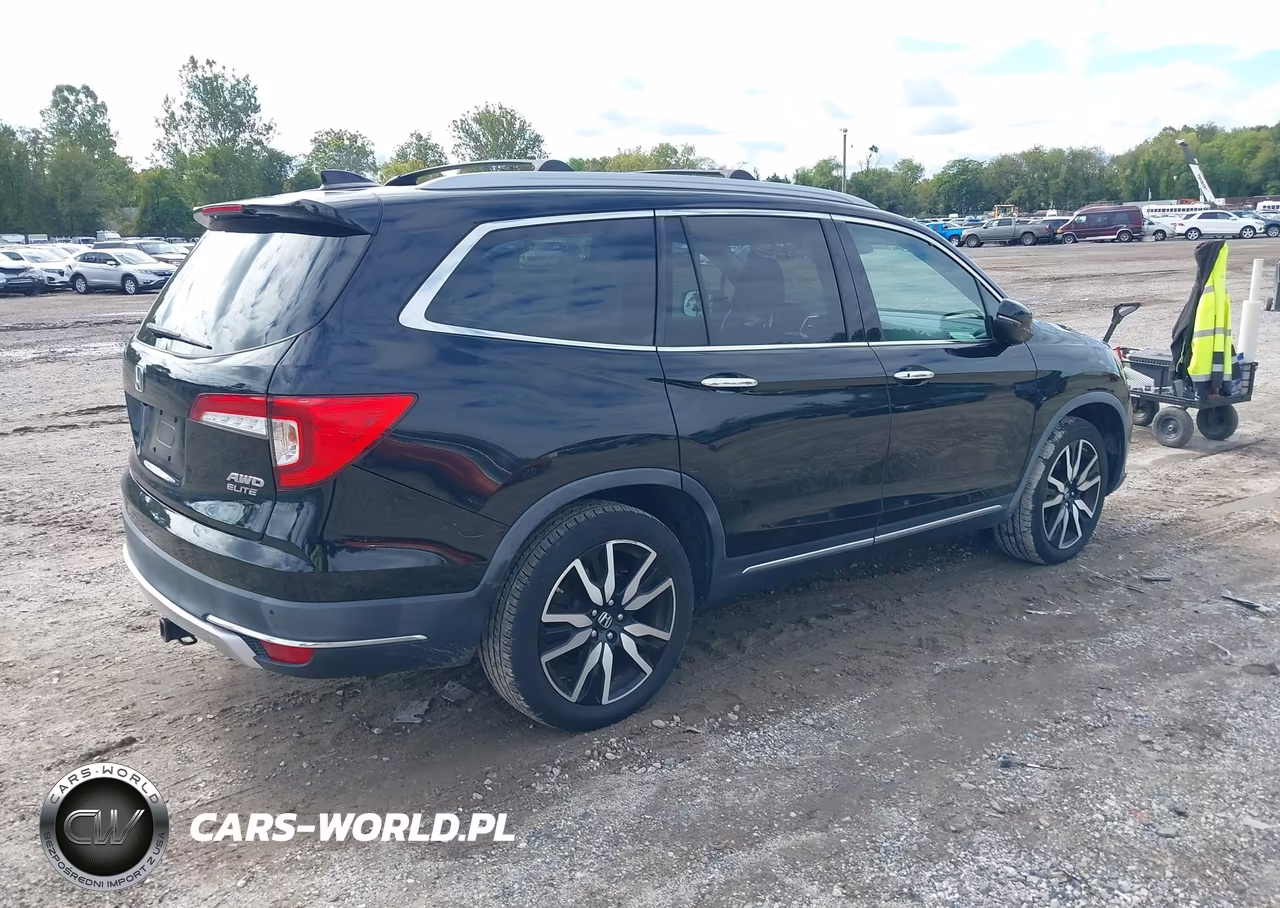 2019 Honda Pilot Elite VIN:5FNYF6H02KB007691 - 4