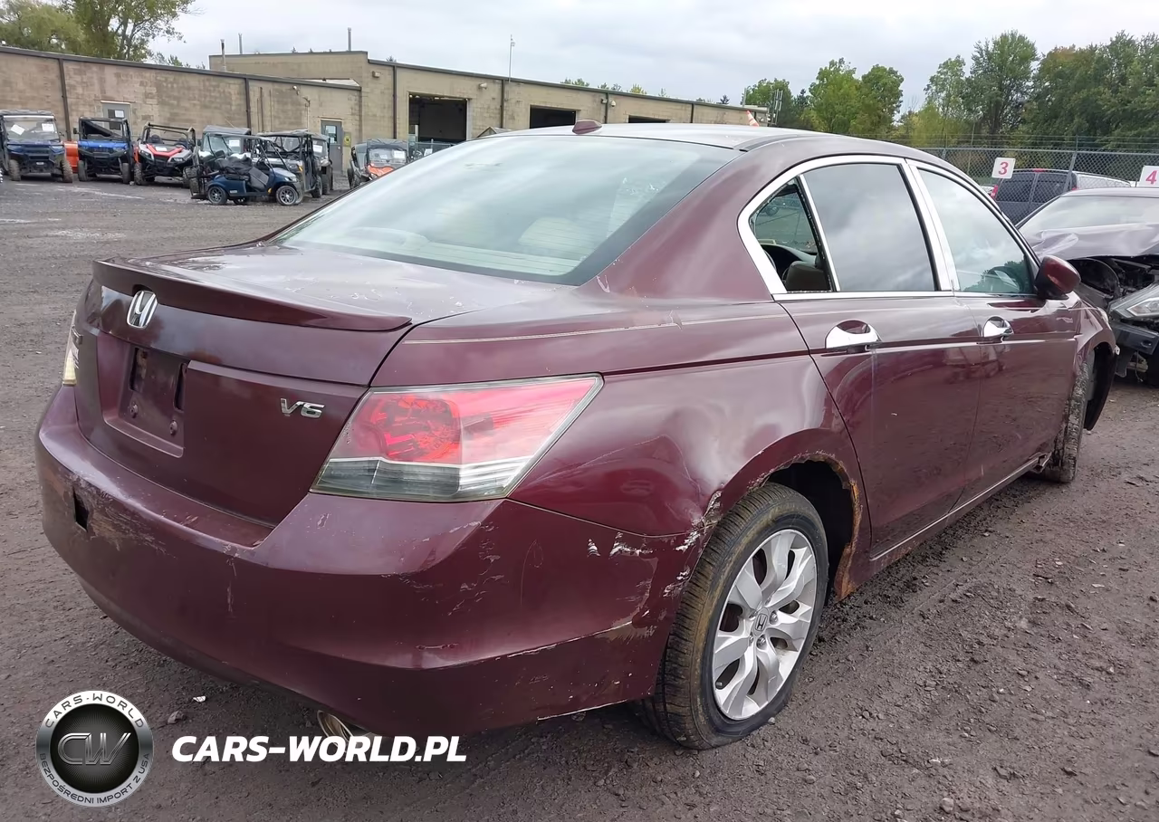 2008 Honda Accord 3.5 Ex-L VIN:1HGCP36888A024240 - 4