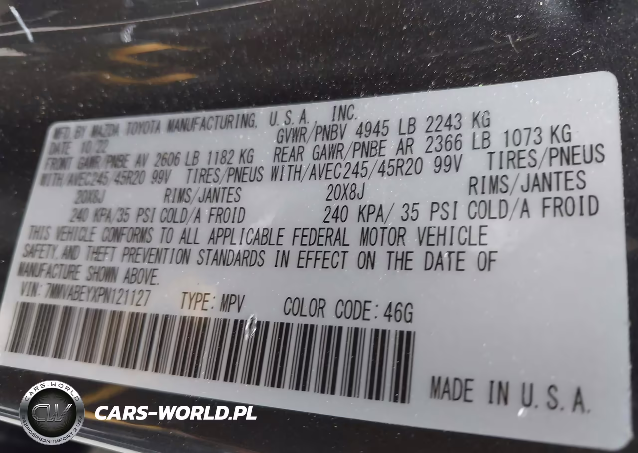 2023 Mazda Cx-50 2.5 Turbo Premium Plus VIN:7MMVABEYXPN121127 - 9