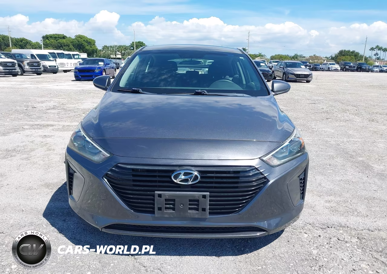 2018 Hyundai Ioniq Hybrid Blue VIN:KMHC65LC6JU100513 - 12