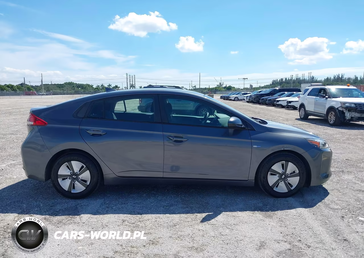 2018 Hyundai Ioniq Hybrid Blue VIN:KMHC65LC6JU100513 - 13