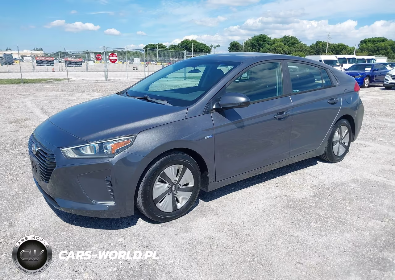 2018 Hyundai Ioniq Hybrid Blue VIN:KMHC65LC6JU100513 - 2
