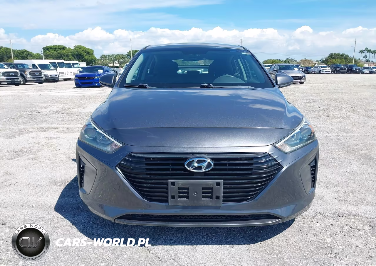 2018 Hyundai Ioniq Hybrid Blue VIN:KMHC65LC6JU100513 - 6