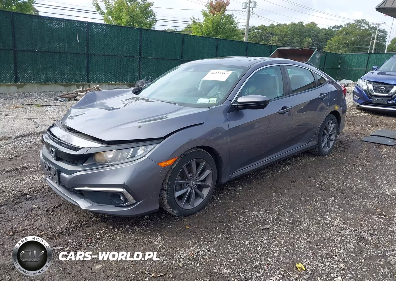 2020 Honda Civic Ex VIN:19XFC1F35LE203731 - 2
