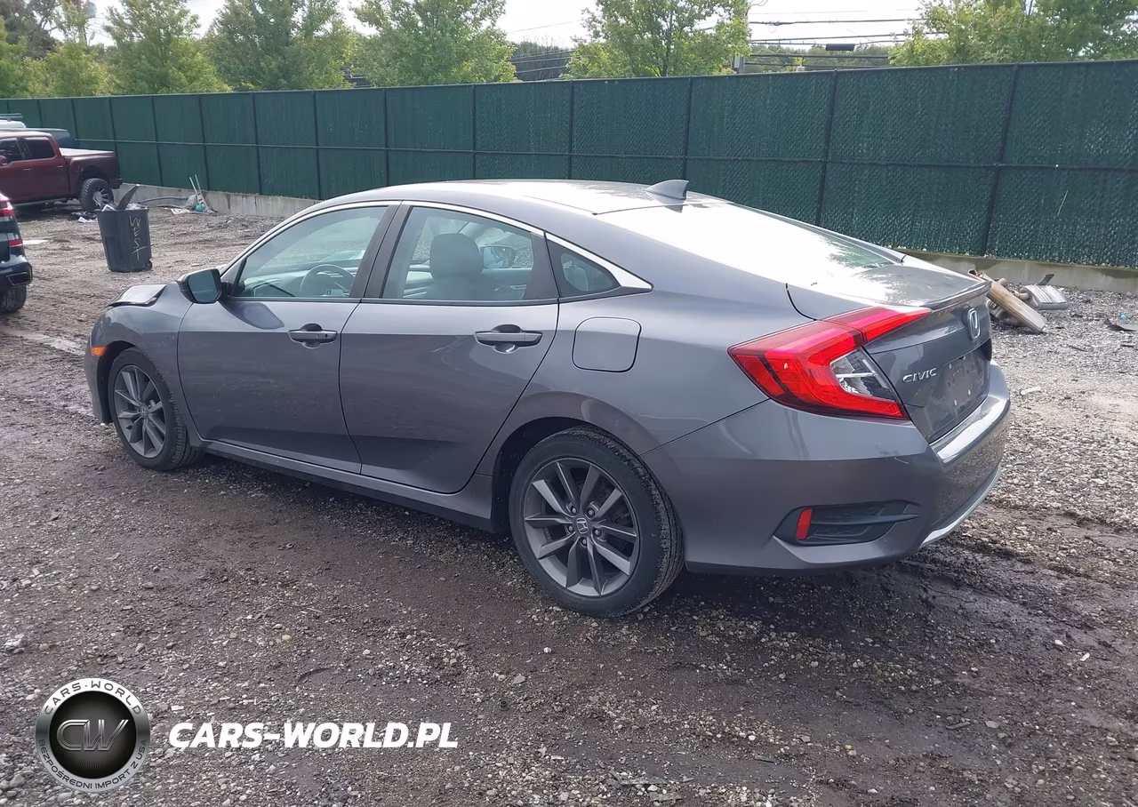 2020 Honda Civic Ex VIN:19XFC1F35LE203731 - 3