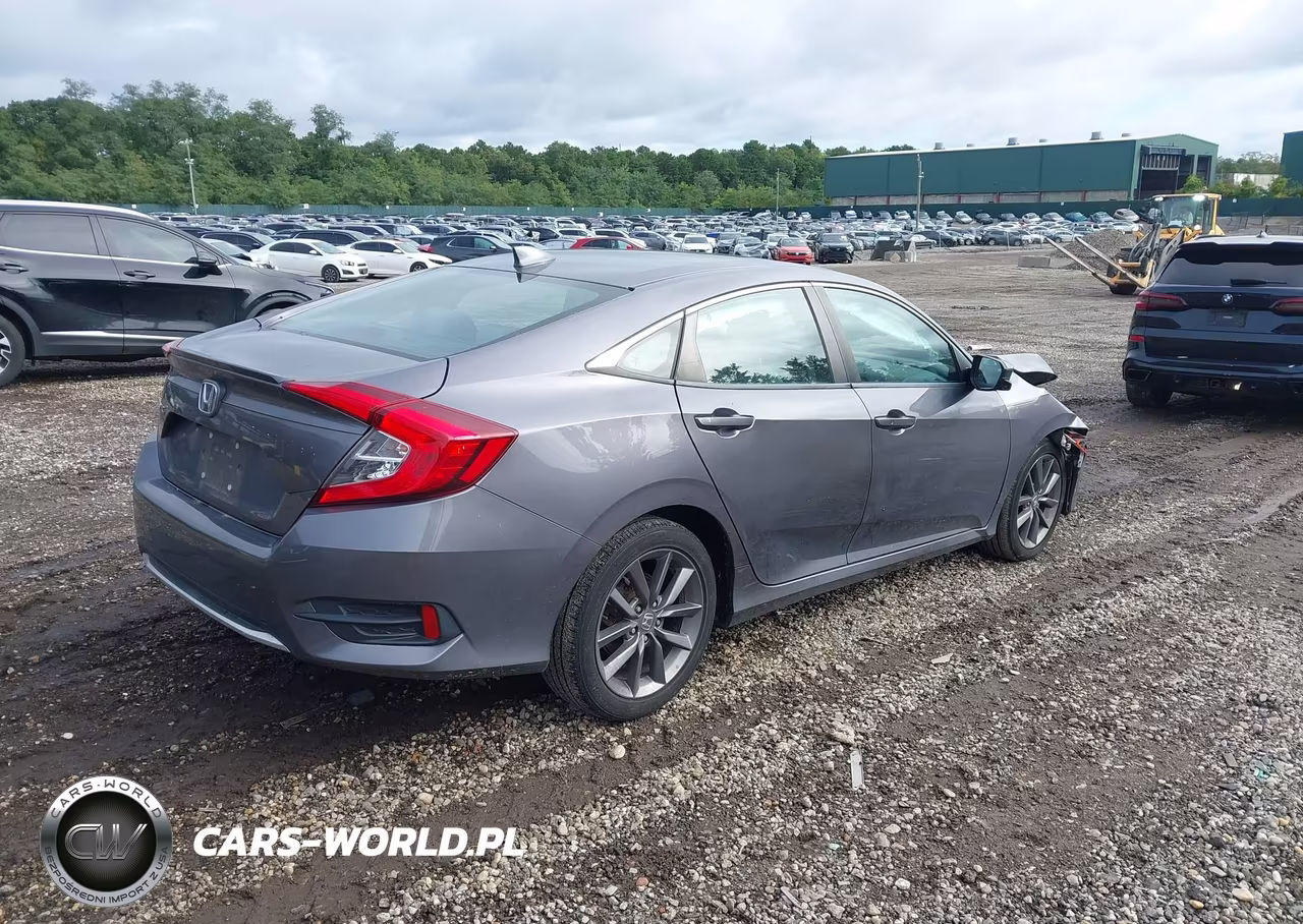 2020 Honda Civic Ex VIN:19XFC1F35LE203731 - 4