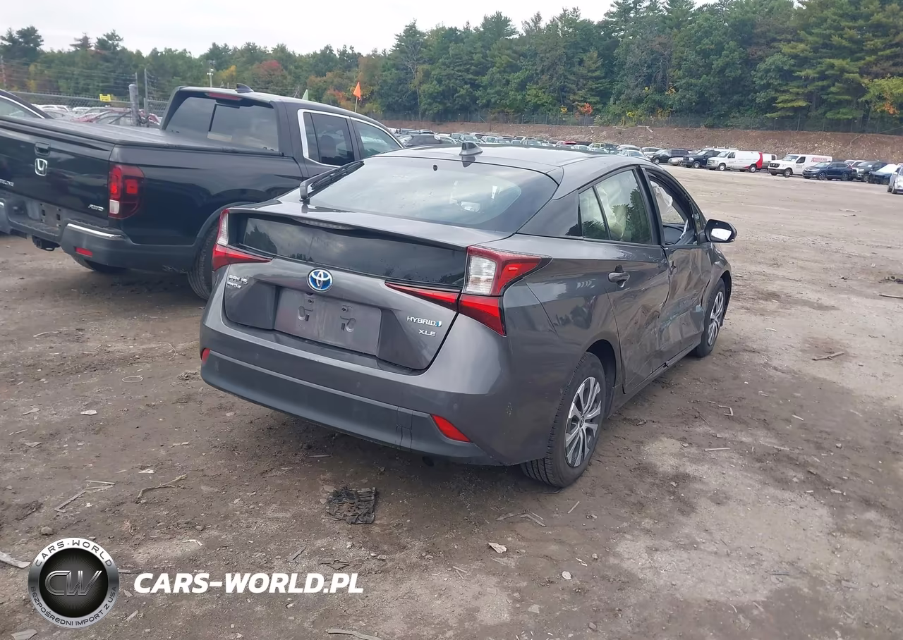 2021 Toyota Prius Xle Awd-E VIN:JTDL9MFU6M3029849 - 4