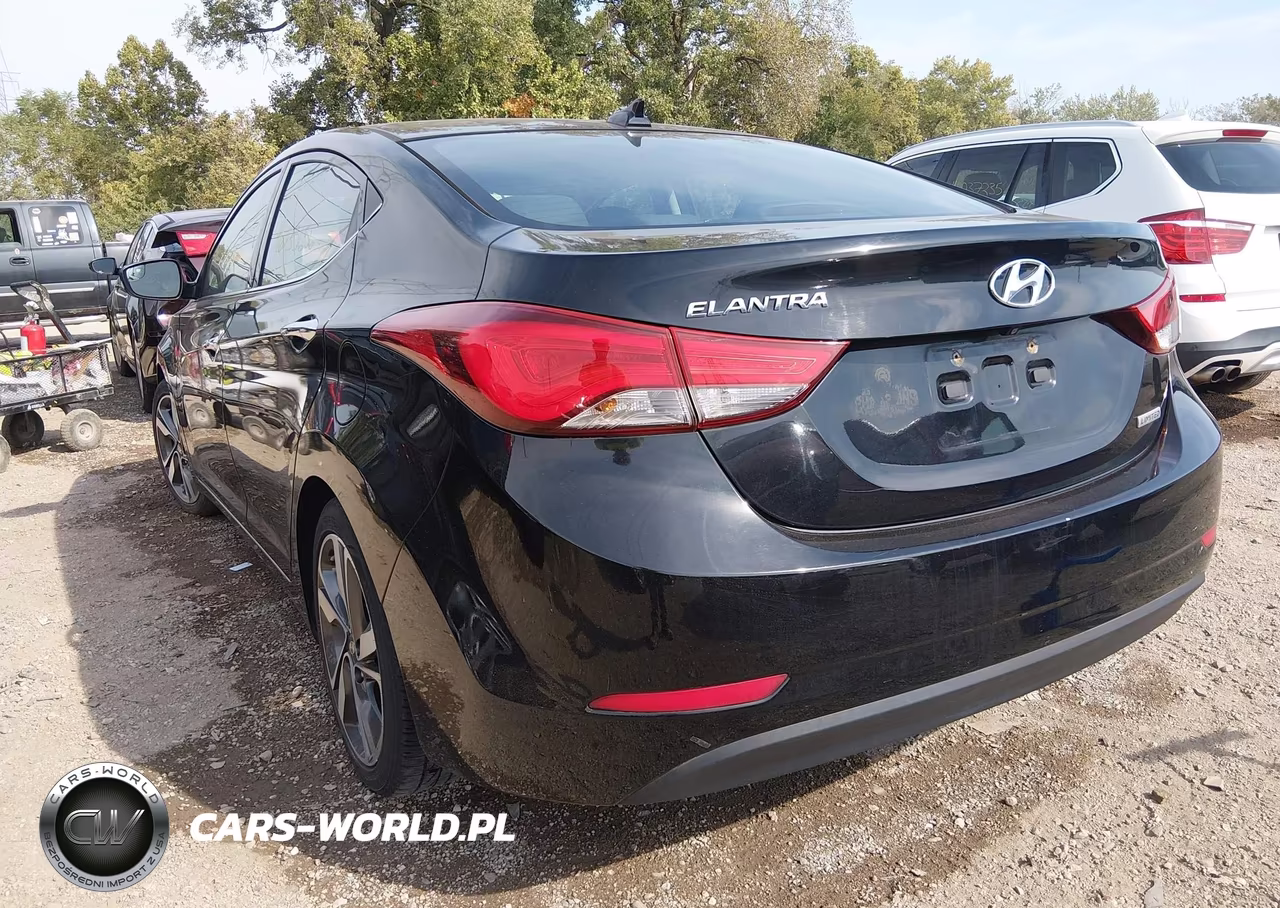 2014 Hyundai Elantra Limited VIN:KMHDH4AE2EU134273 - 3