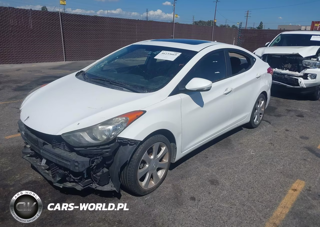2013 Hyundai Elantra Limited VIN:5NPDH4AE6DH157648 - 2