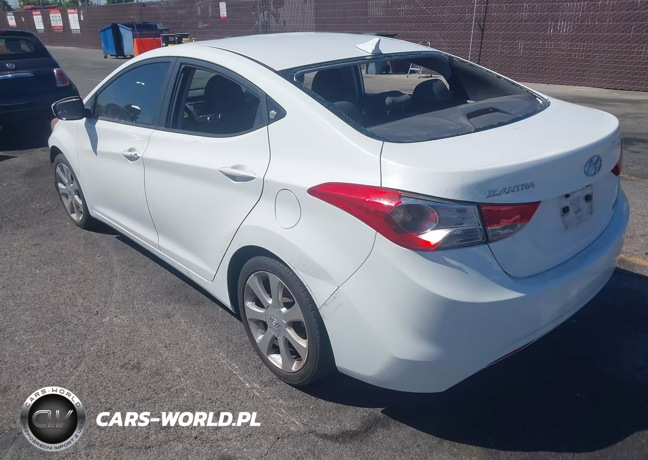 2013 Hyundai Elantra Limited VIN:5NPDH4AE6DH157648 - 3