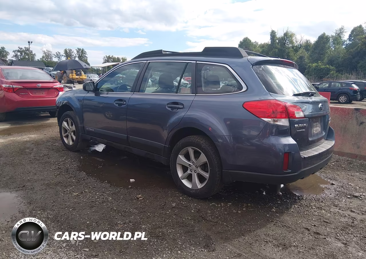 2014 Subaru Outback 2.5I VIN:4S4BRBAC6E3296114 - 3