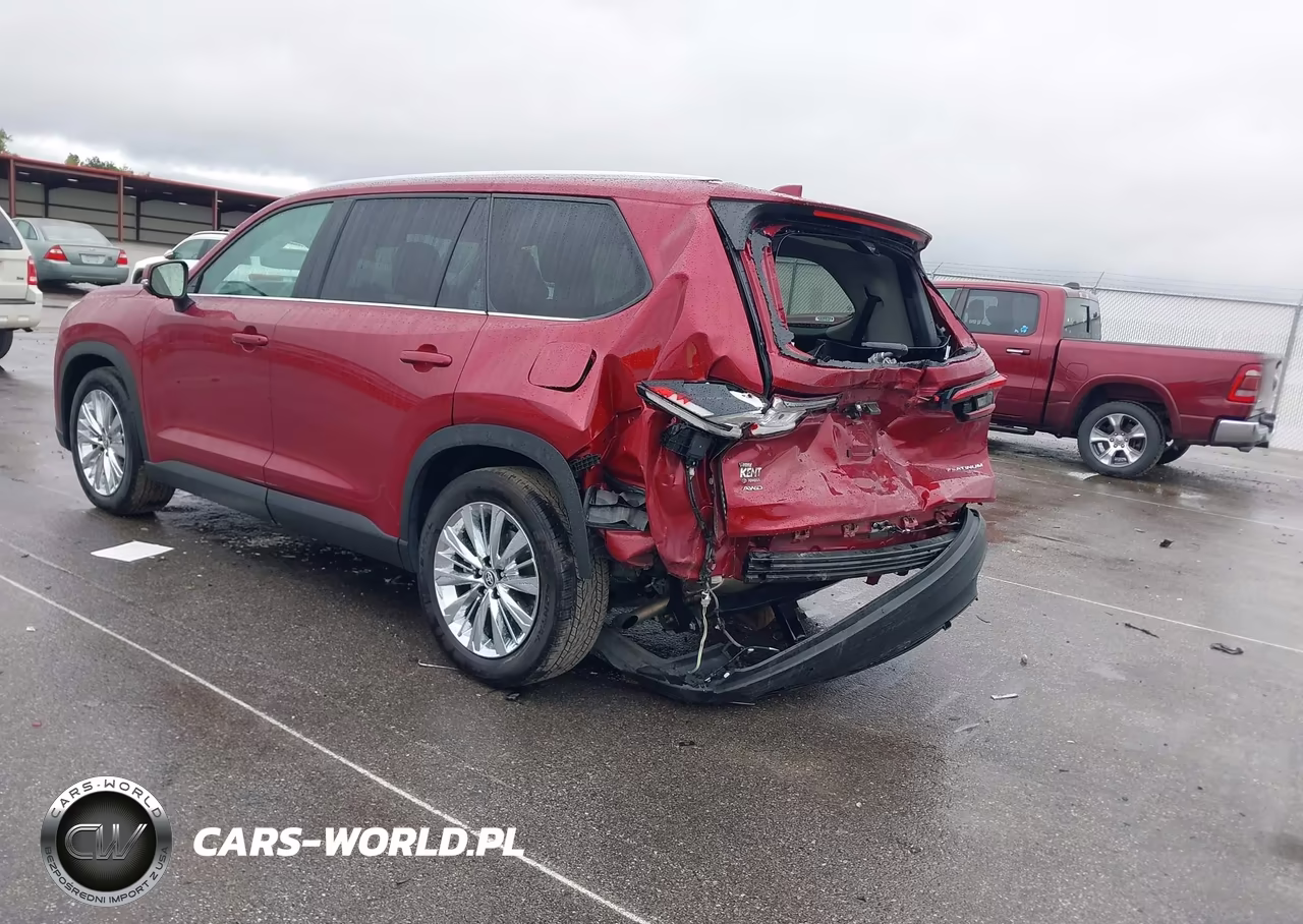 2025 Toyota Grand Highlander Platinum VIN:5TDAAAB57SS078193 - 3
