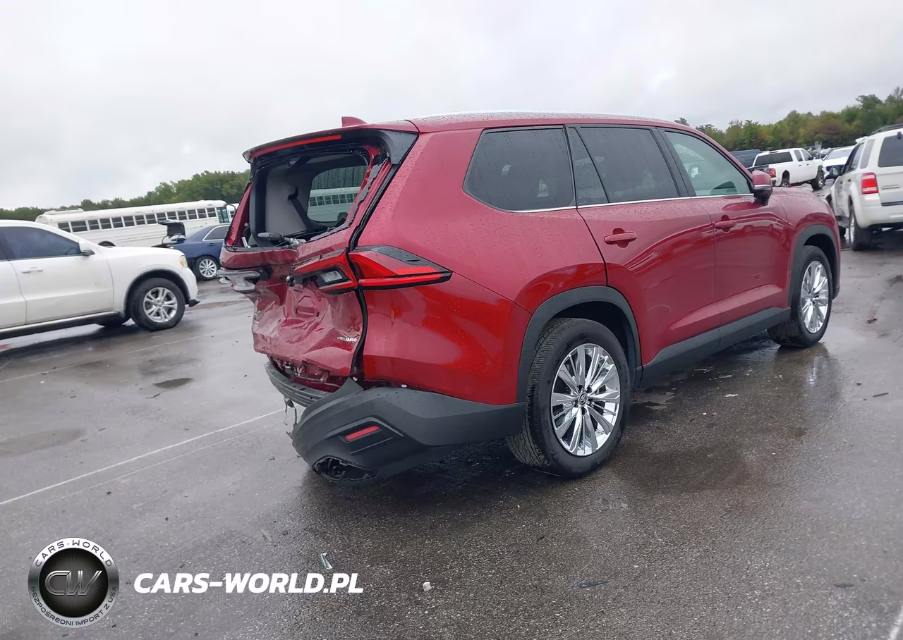 2025 Toyota Grand Highlander Platinum VIN:5TDAAAB57SS078193 - 4