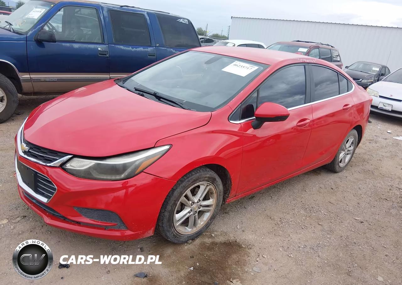 2017 Chevrolet Cruze Lt Auto VIN:1G1BE5SM6H7107783 - 2
