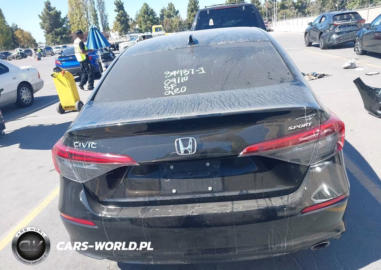 2022 Honda Civic Sport VIN:2HGFE2F56NH592678 - 17