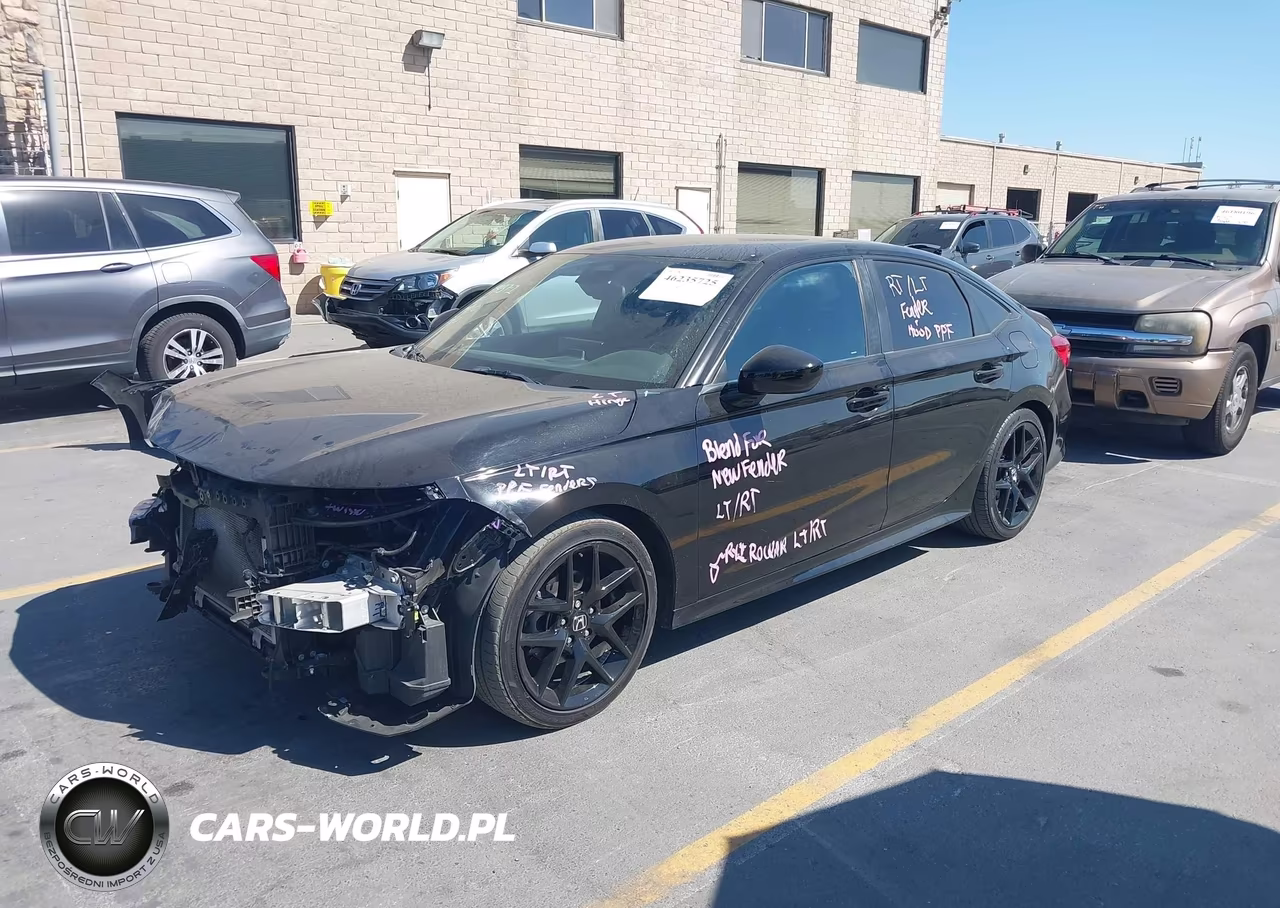 2022 Honda Civic Sport VIN:2HGFE2F56NH592678 - 2