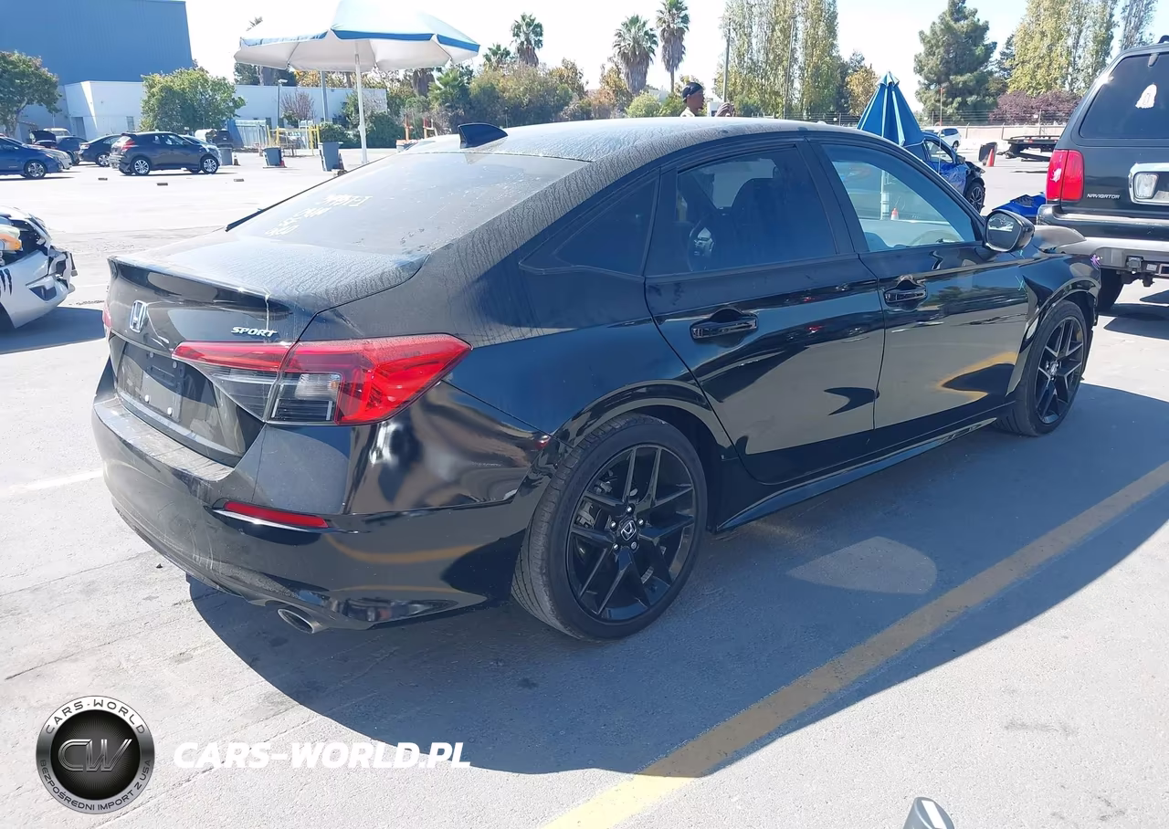 2022 Honda Civic Sport VIN:2HGFE2F56NH592678 - 4
