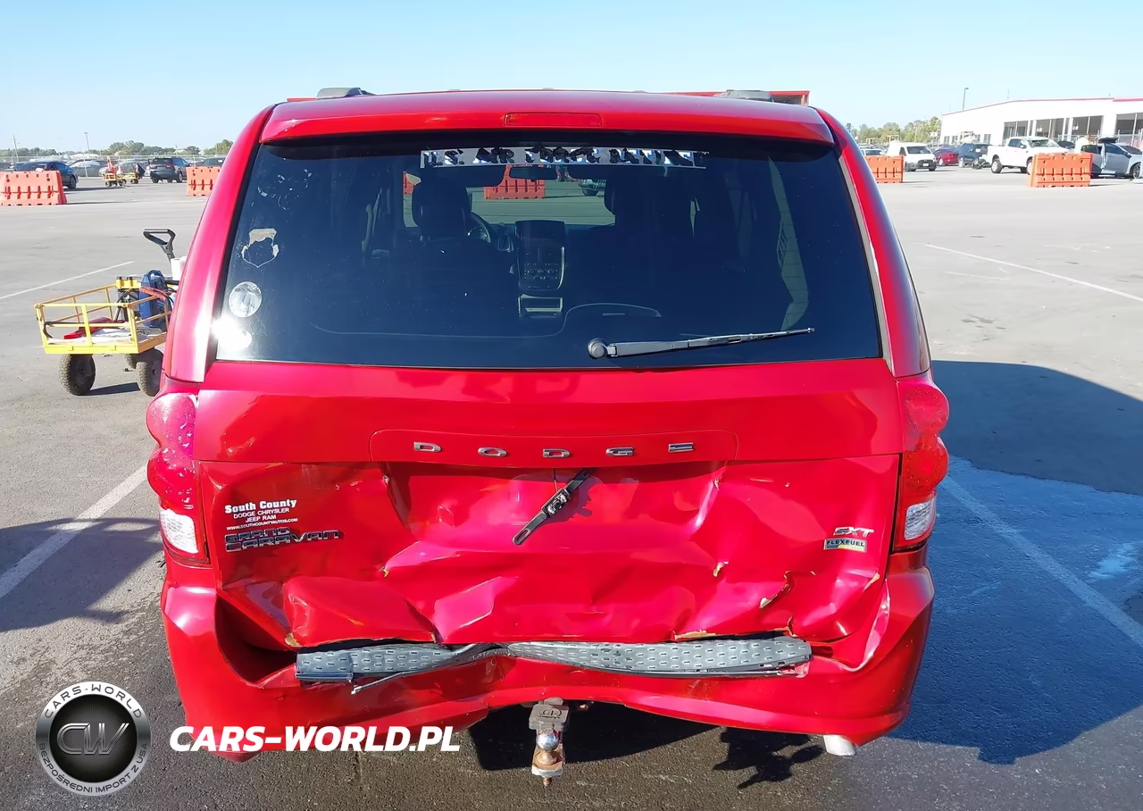 2014 Dodge Grand Caravan Sxt VIN:2C4RDGCG1ER356824 - 14