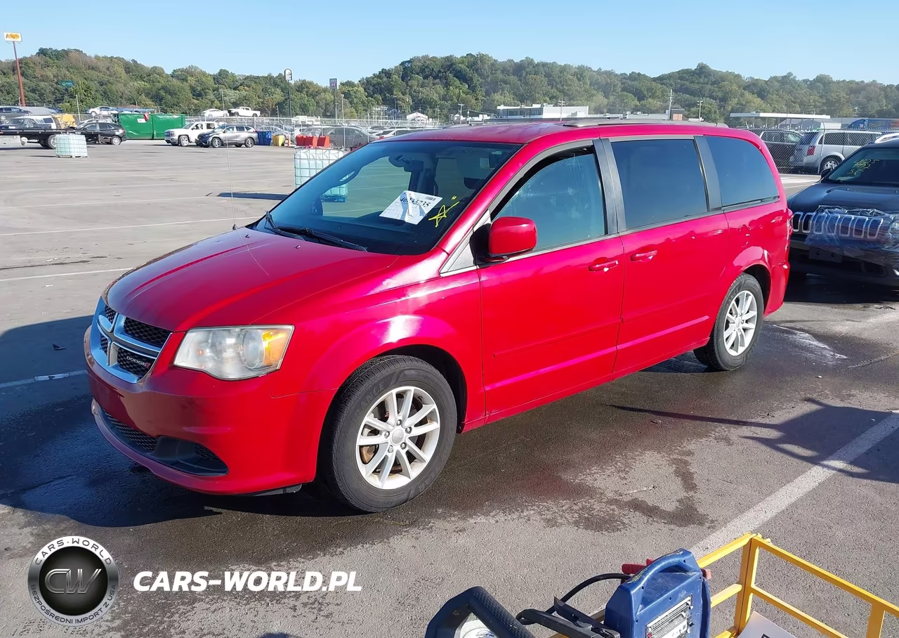 2014 Dodge Grand Caravan Sxt VIN:2C4RDGCG1ER356824 - 2