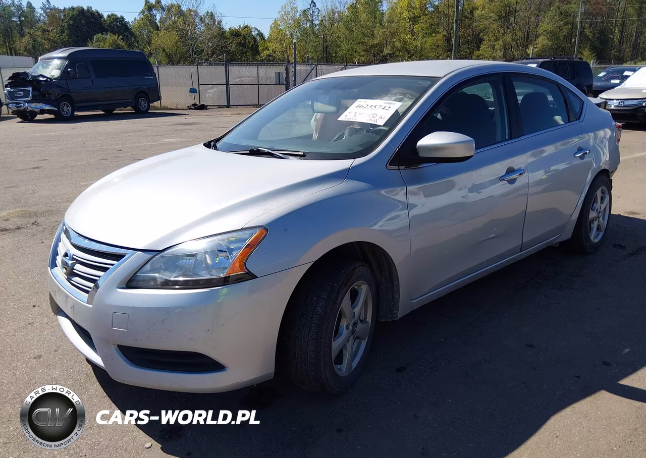 2013 Nissan Sentra Sv VIN:1N4AB7APXDN908974 - 2
