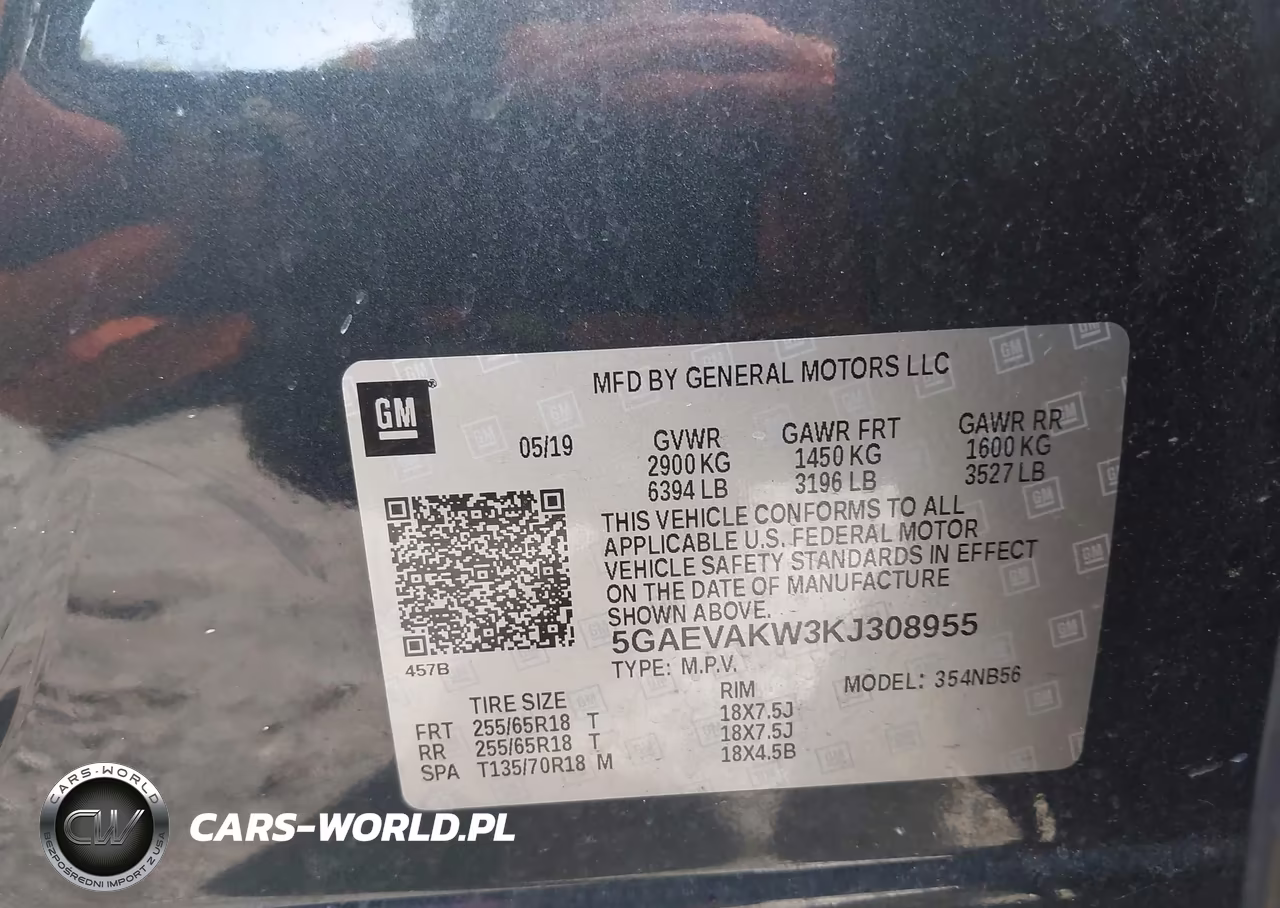 2019 Buick Enclave Awd Essence VIN:5GAEVAKW3KJ308955 - 9